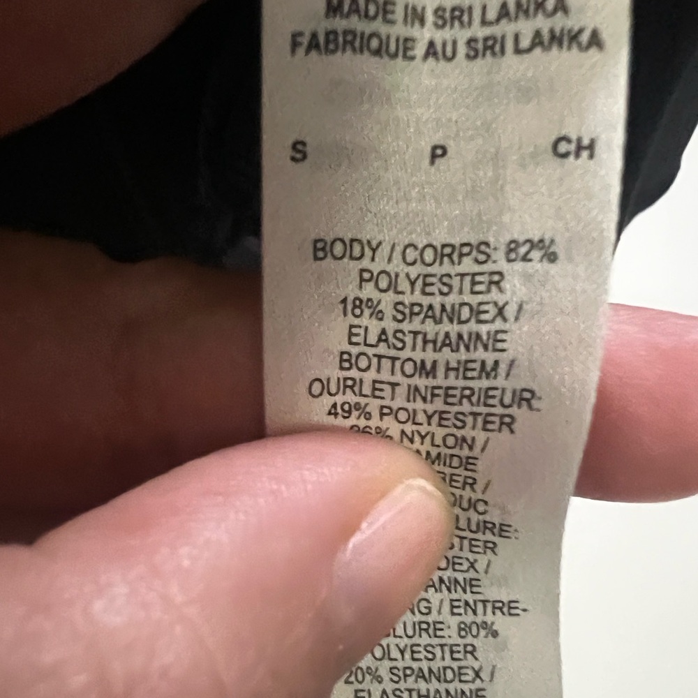 Nike Black Sports Bra Racerback Compression - Picture 3 of 3